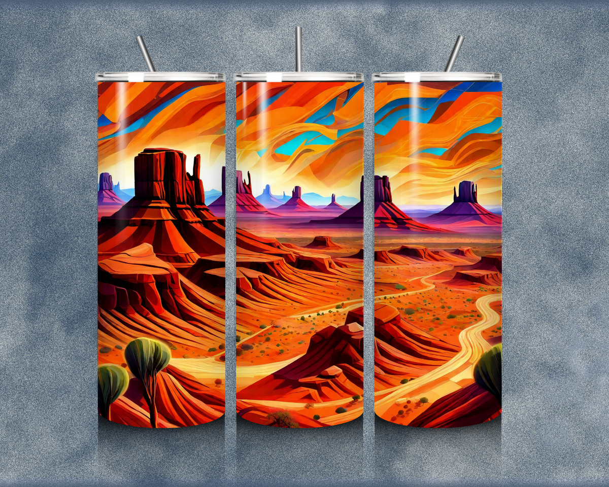 Western 20oz Sublimation Tumblers