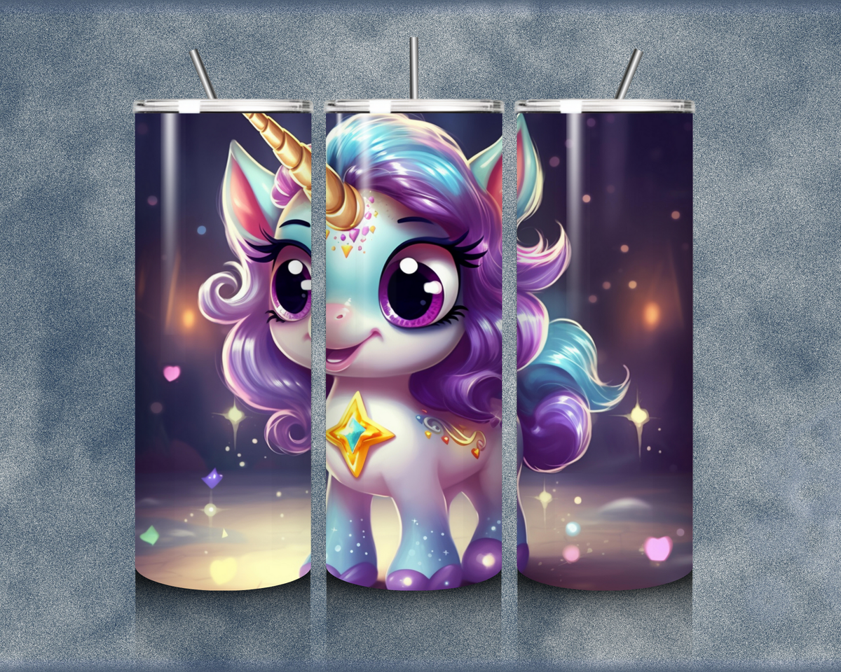 Unicorn 20oz Sublimation Tumblers