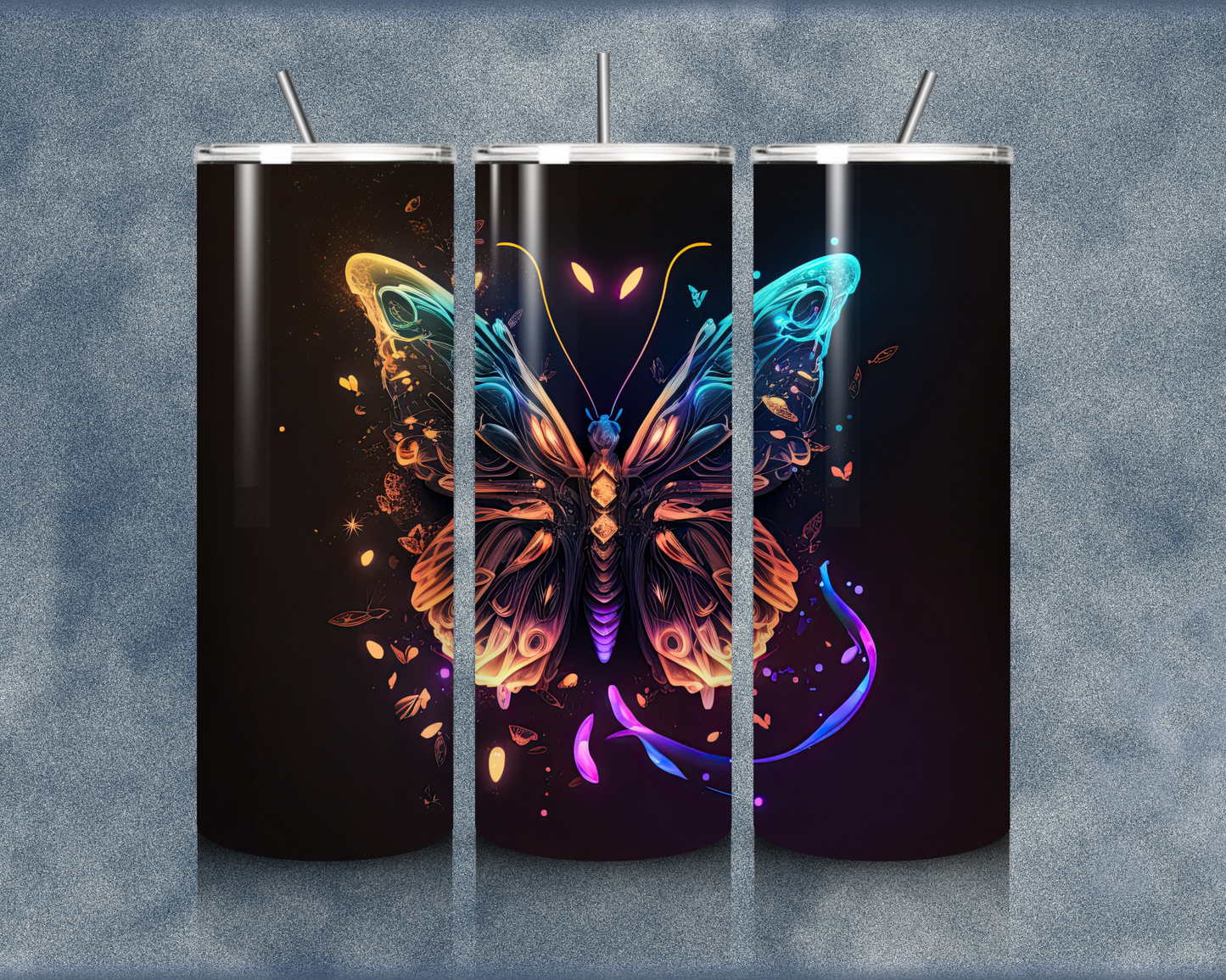 Butterfly 20oz Sublimation Tumbler
