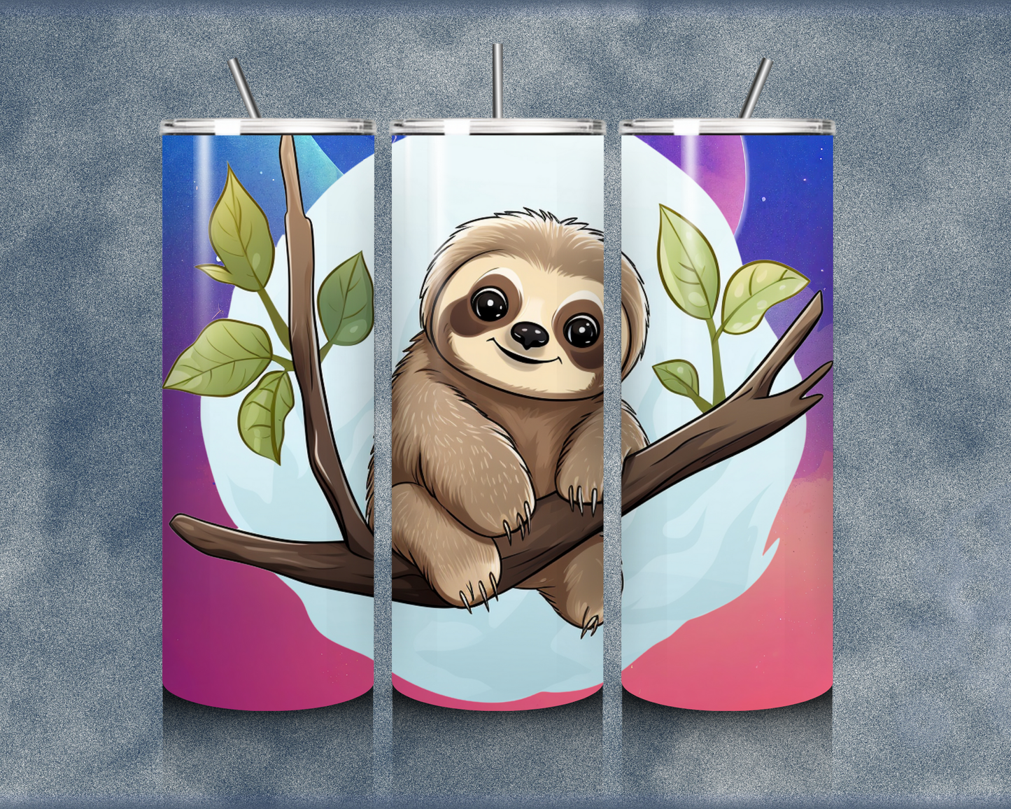 Sloth 20oz Sublimation Tumbler