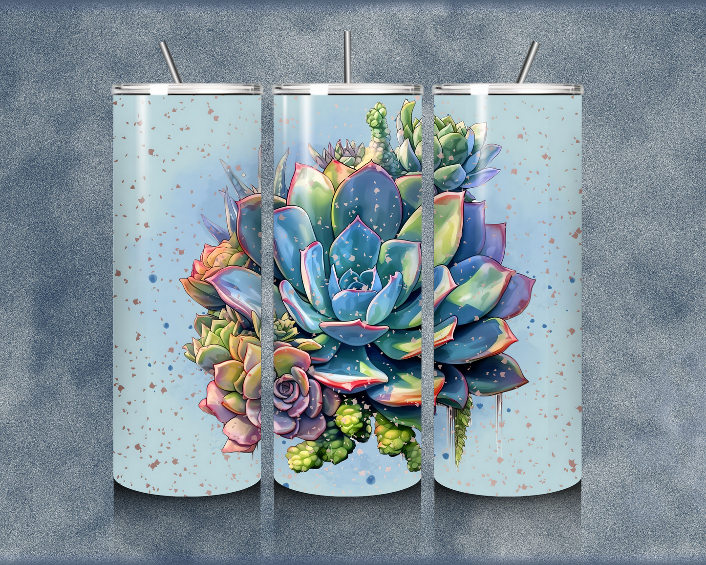 Succulent 20oz Sublimation Tumbler