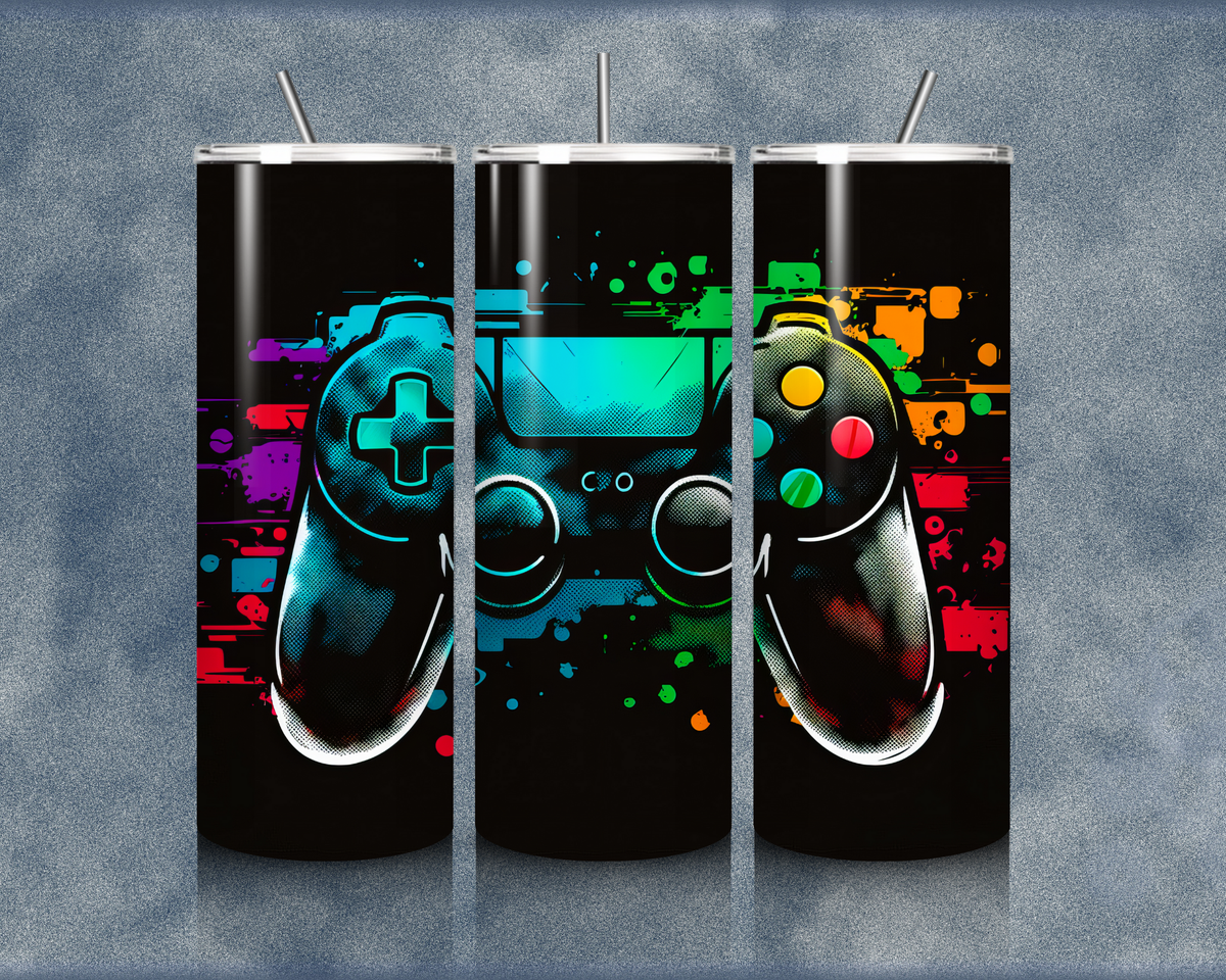 Game Controller 20oz Sublimation Tumblers