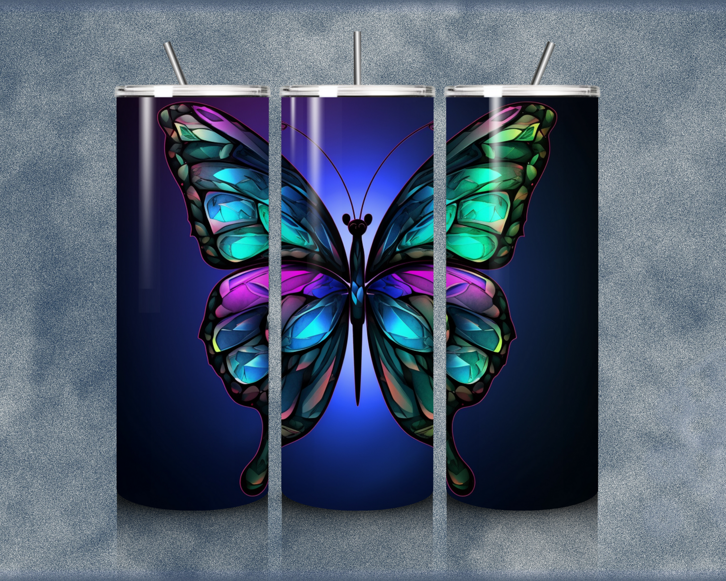 Butterfly 20oz Sublimation Tumbler
