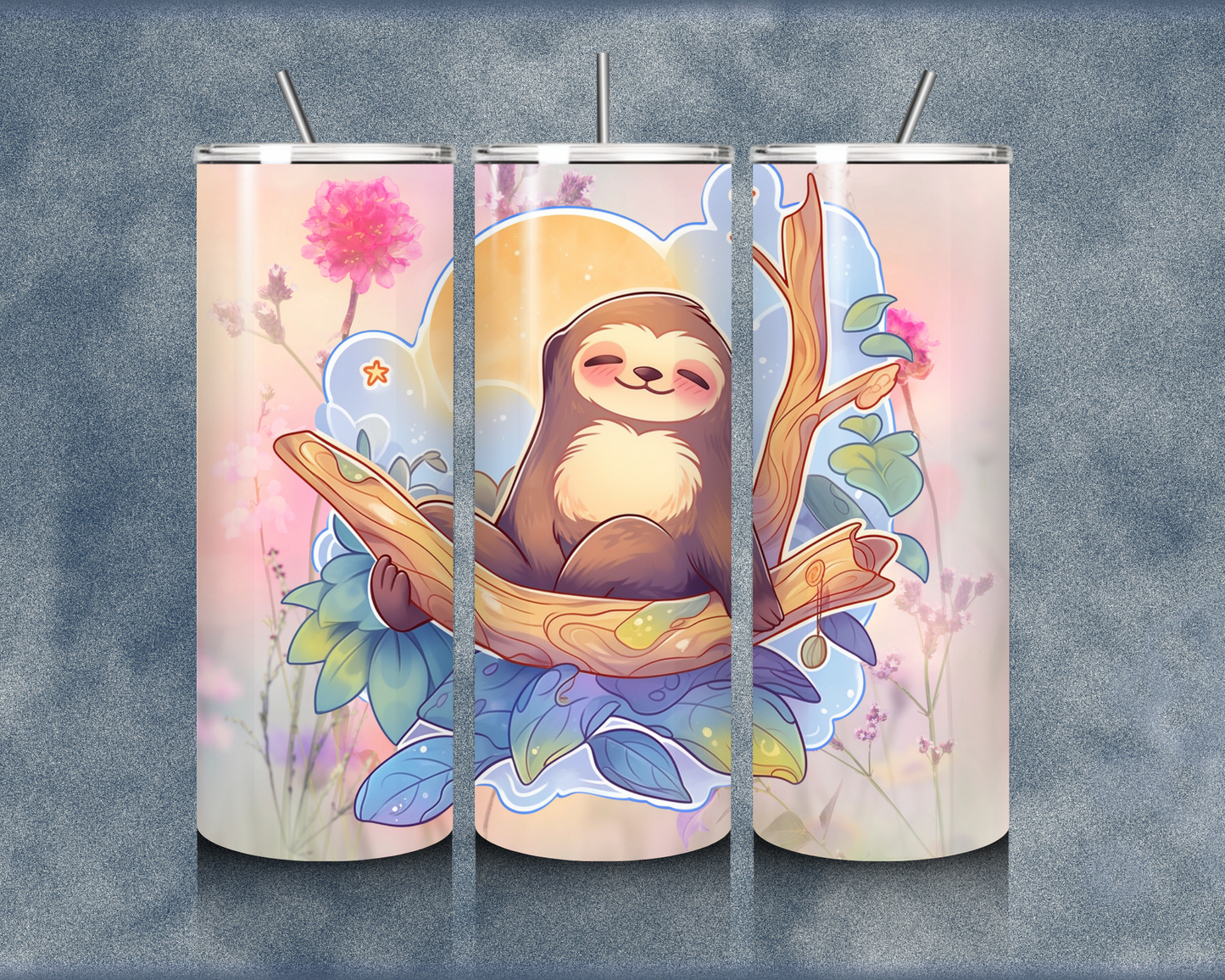 Sloth 20oz Sublimation Tumbler