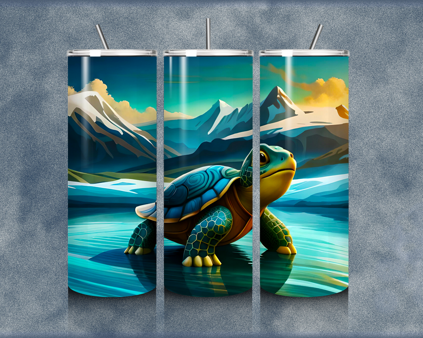 Turtle 20oz Sublimation Tumblers