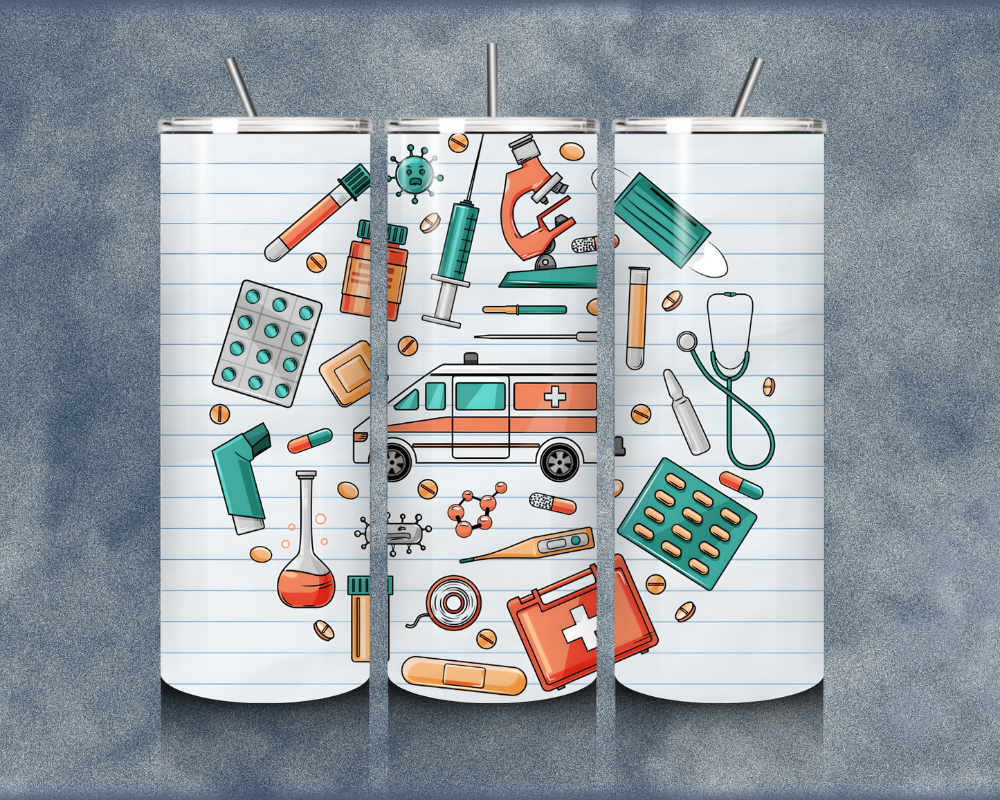 Nurse 20oz Sublimation Tumblers
