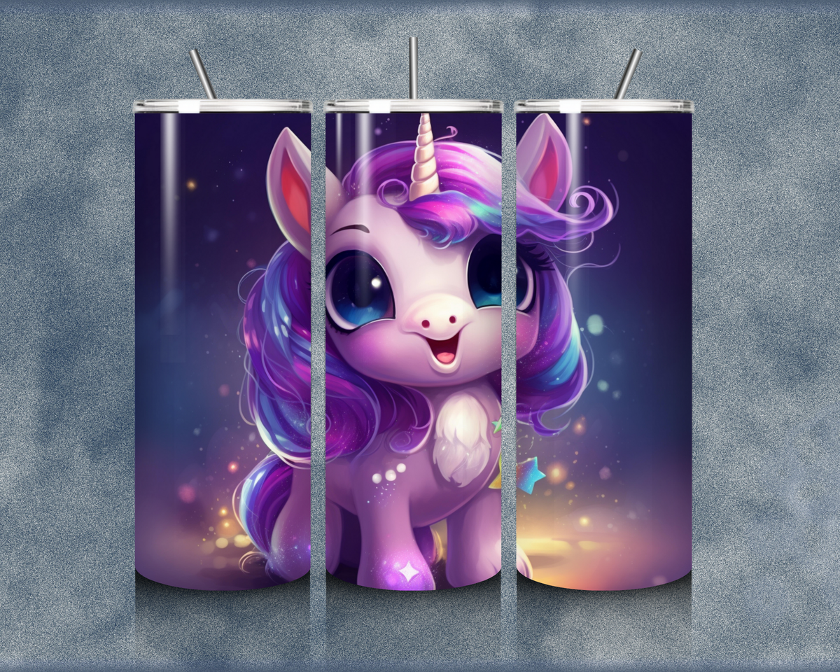 Unicorn 20oz Sublimation Tumblers