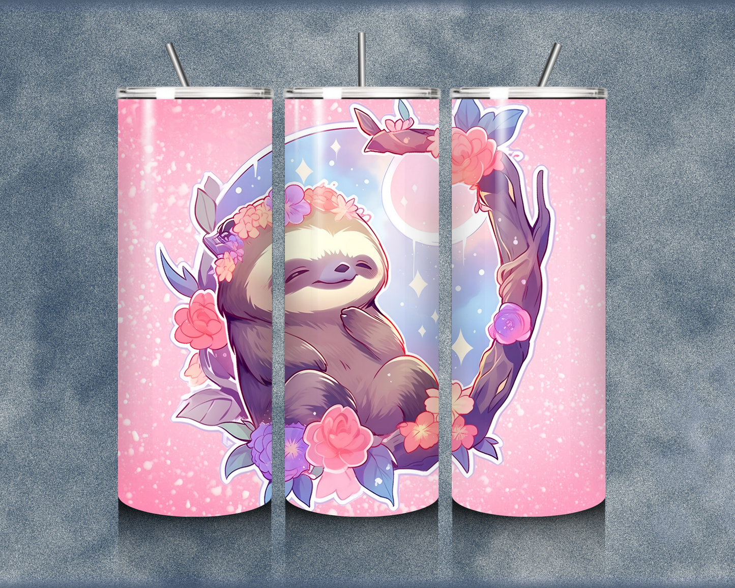 Sloth 20oz Sublimation Tumbler