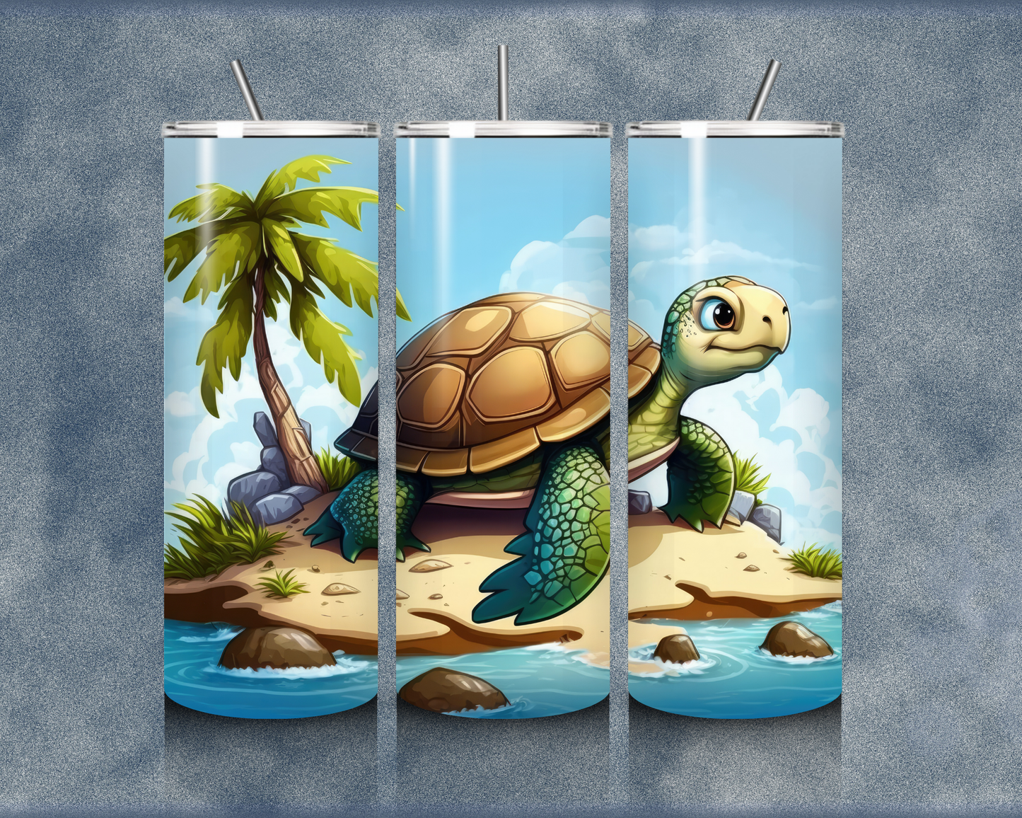Turtle 20oz Sublimation Tumblers