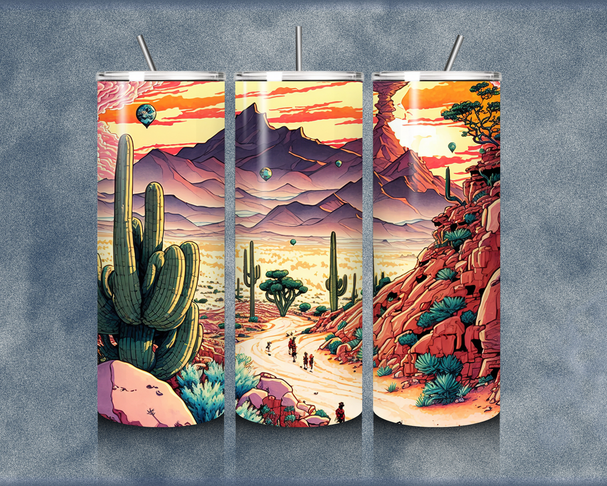 Western 20oz Sublimation Tumblers
