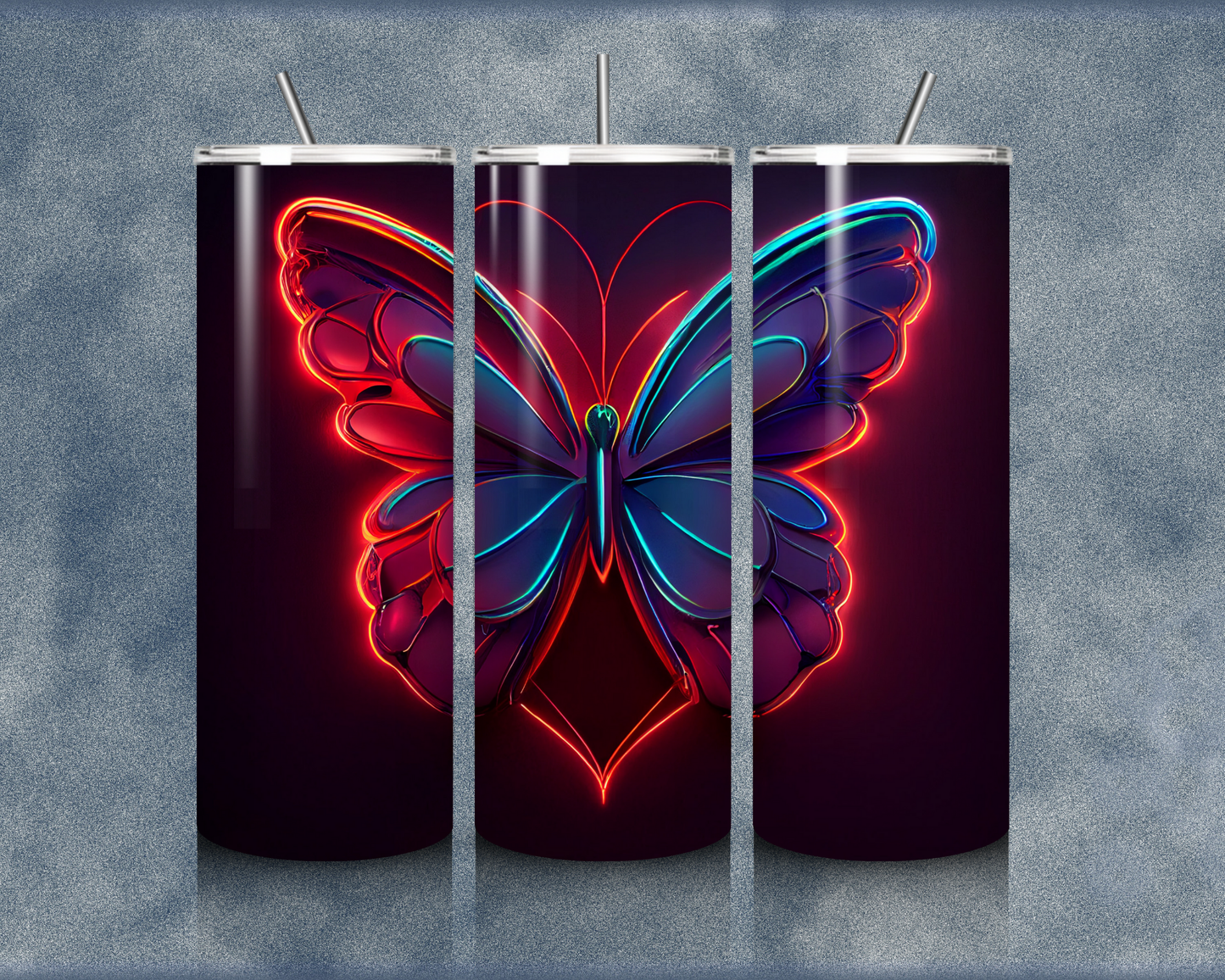 Butterfly 20oz Sublimation Tumbler