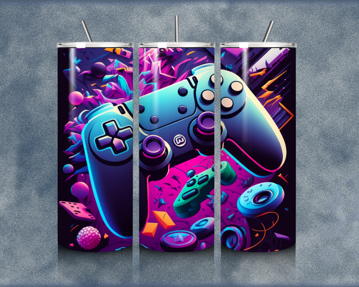 Game Controller 20oz Sublimation Tumblers