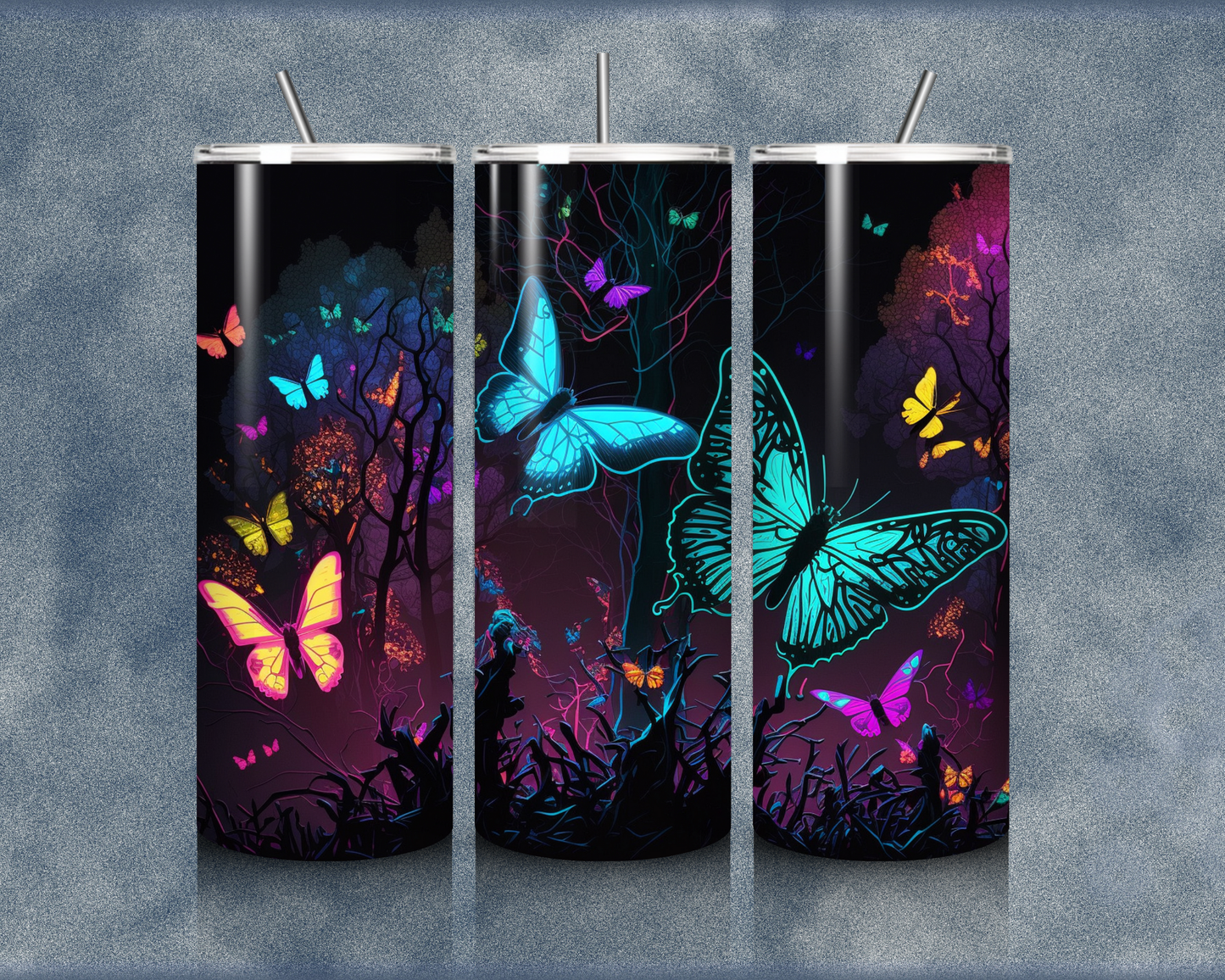Butterfly 20oz Sublimation Tumbler