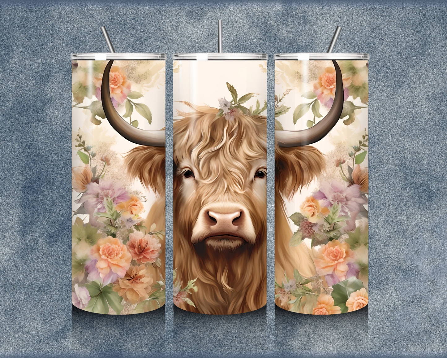 Highland Cow 20oz Sublimation Tumblers