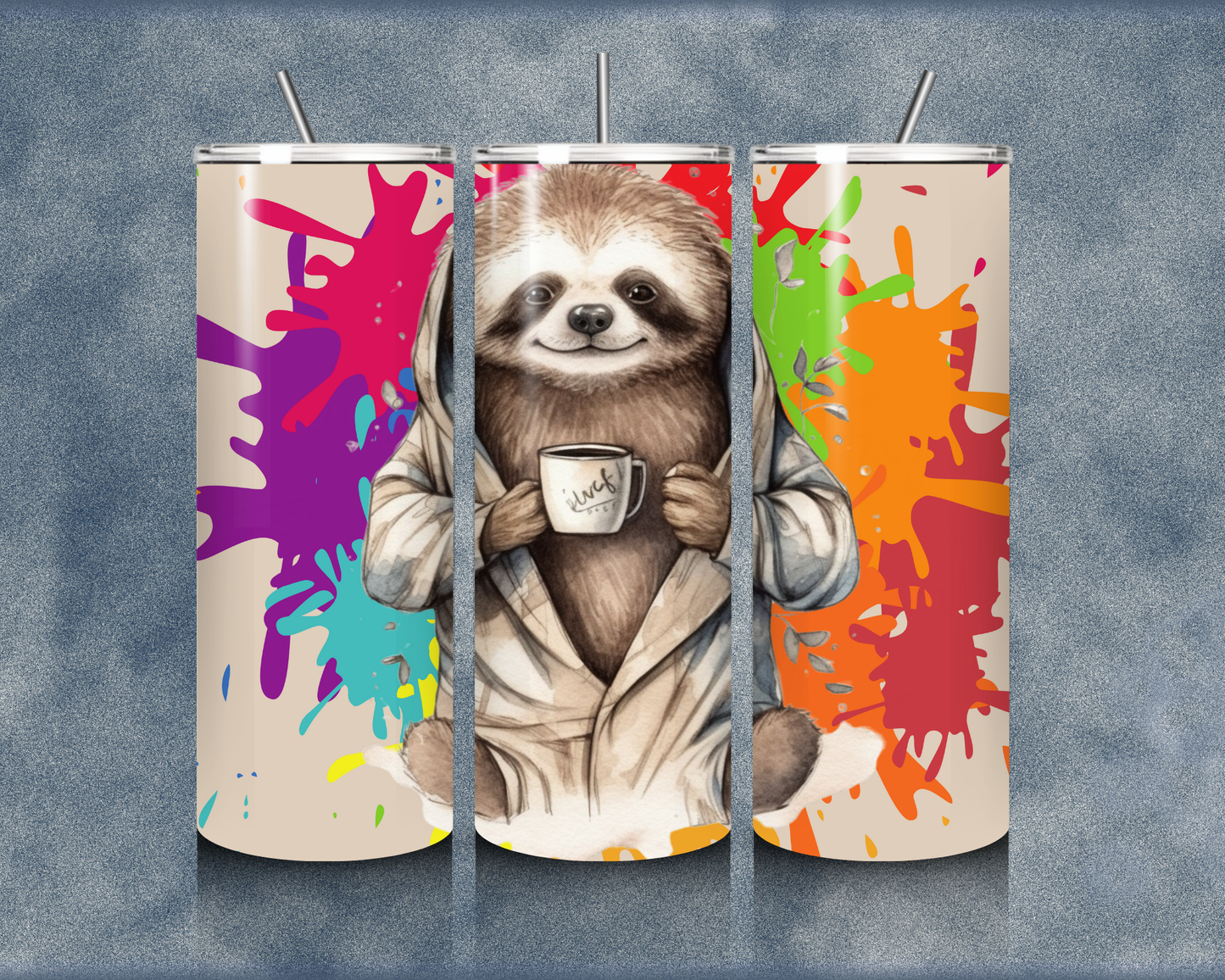 Sloth 20oz Sublimation Tumbler