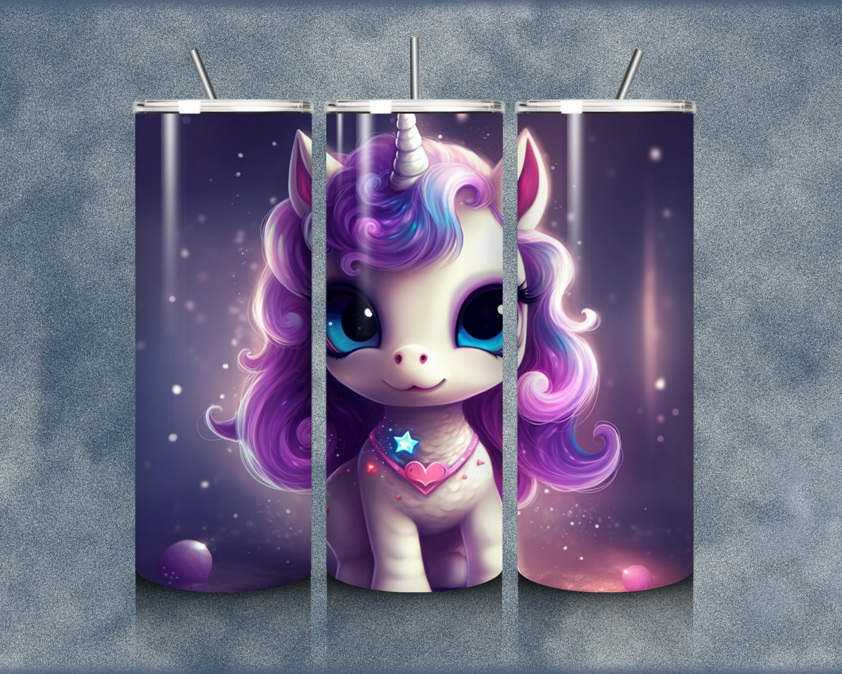 Unicorn 20oz Sublimation Tumblers