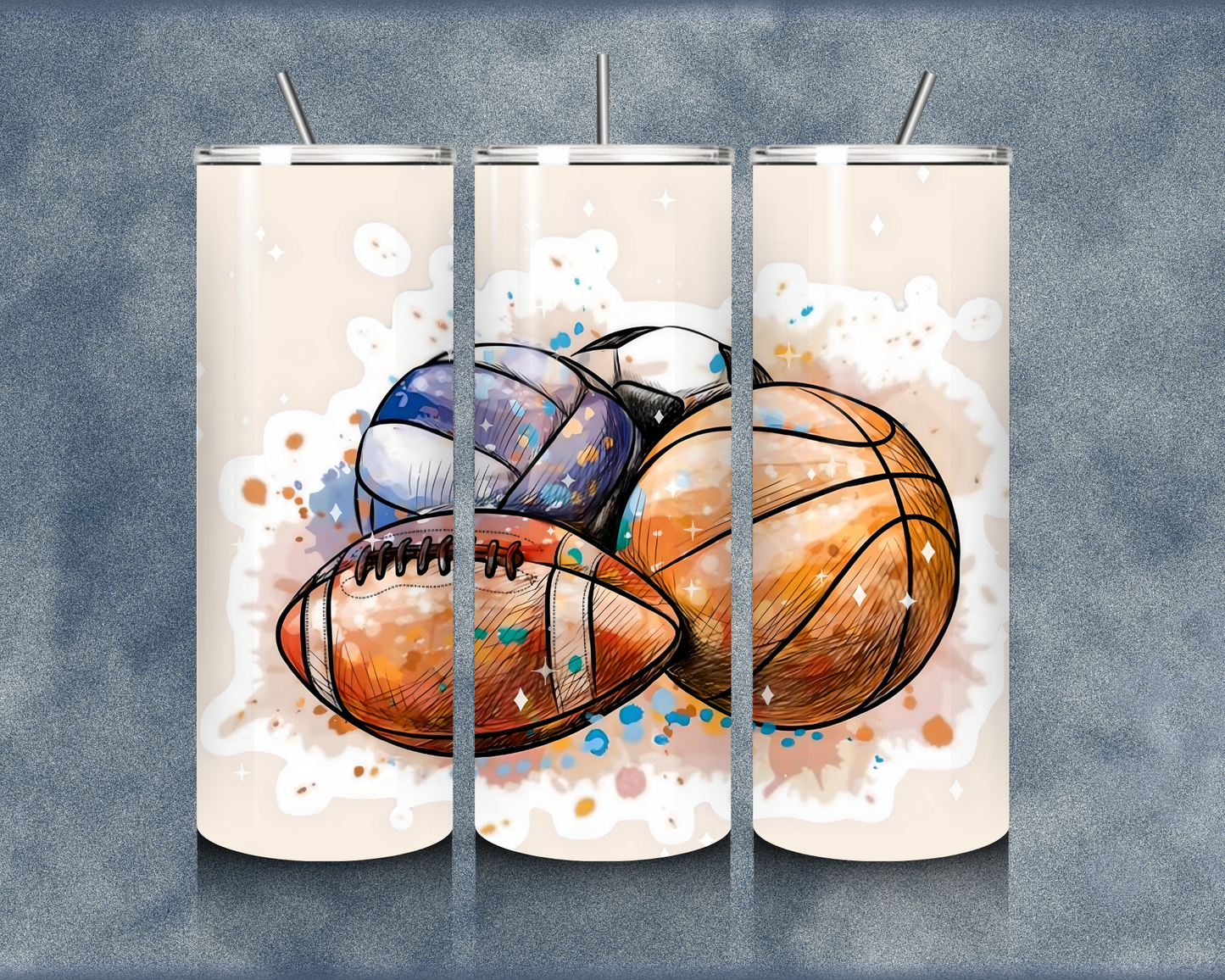 Mix Sports 20oz Sublimation Tumblers