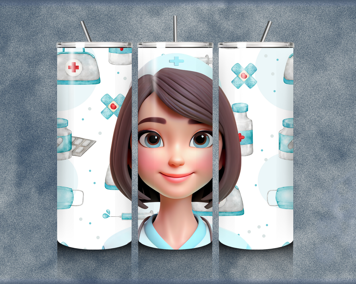Nurse 20oz Sublimation Tumblers