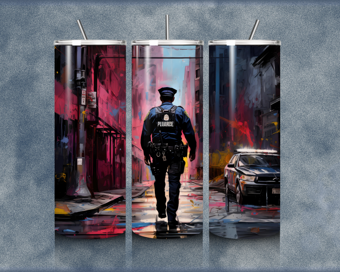 Police 20oz Sublimation Tumbler