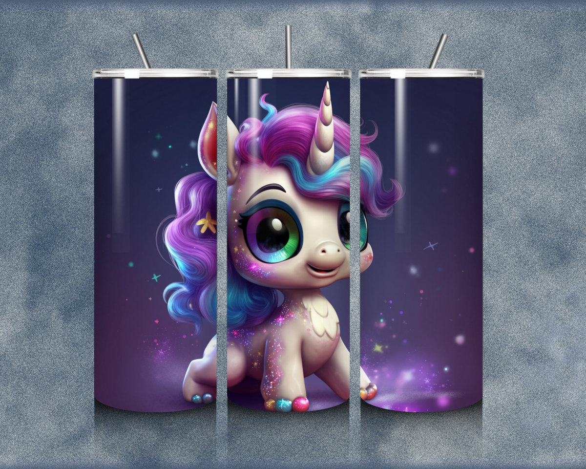 Unicorn 20oz Sublimation Tumblers