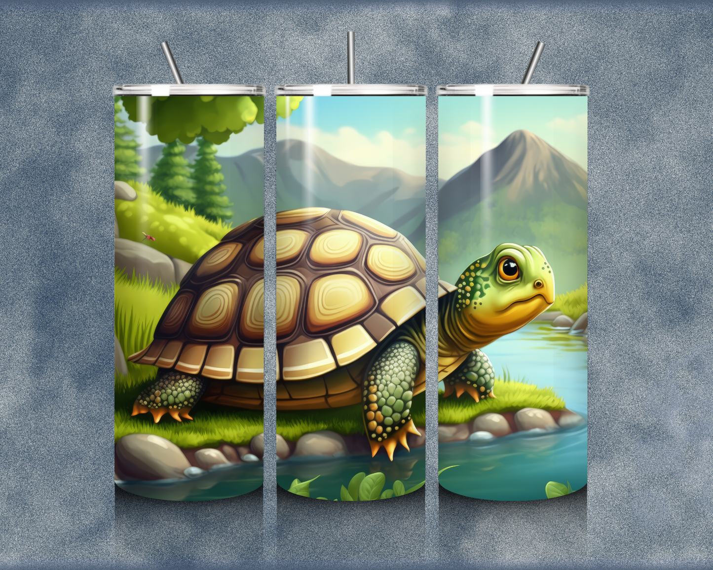 Turtle 20oz Sublimation Tumblers