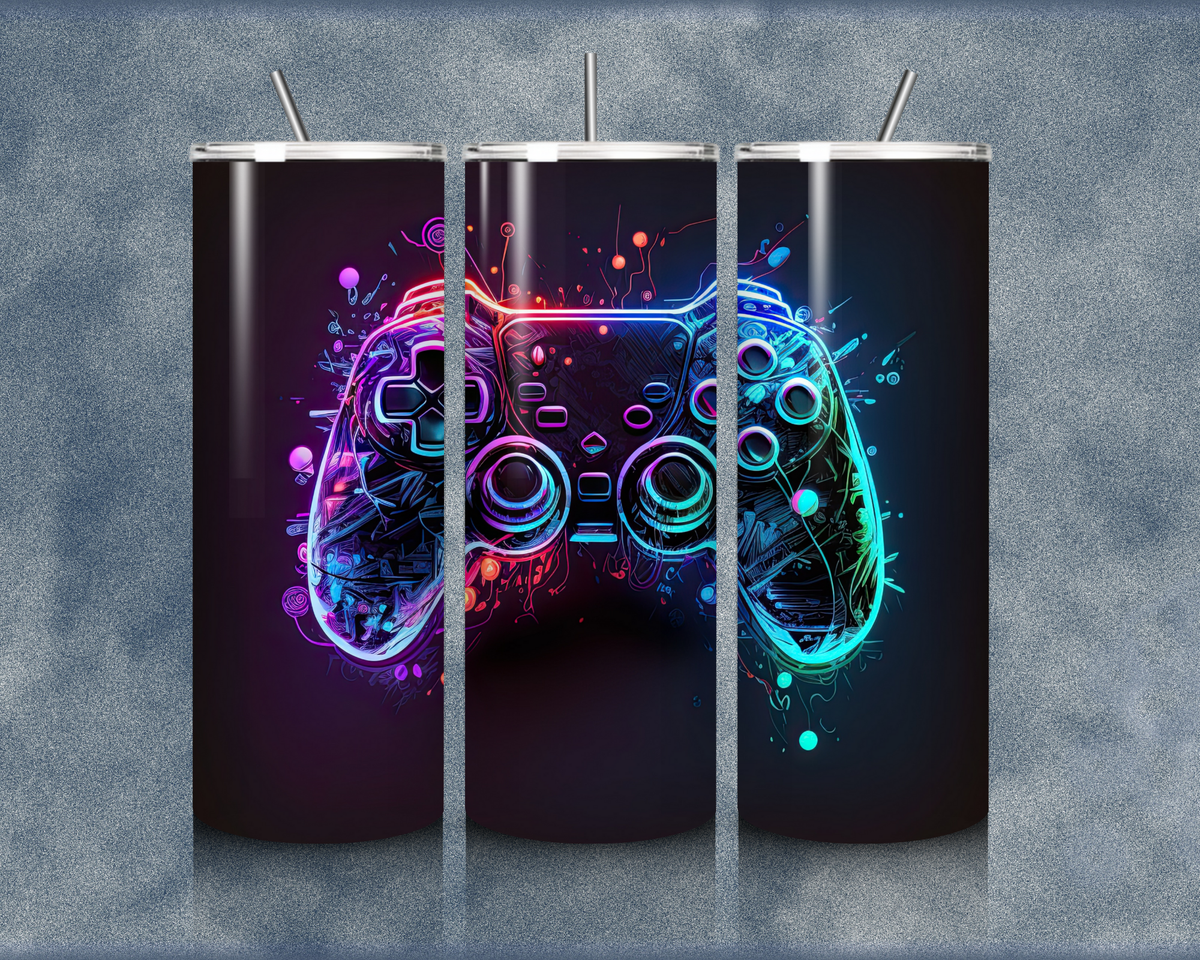 Game Controller 20oz Sublimation Tumblers
