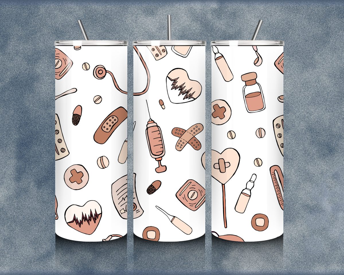 Nurse 20oz Sublimation Tumblers