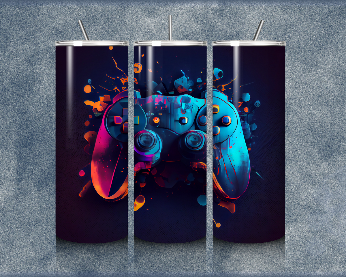 Game Controller 20oz Sublimation Tumblers