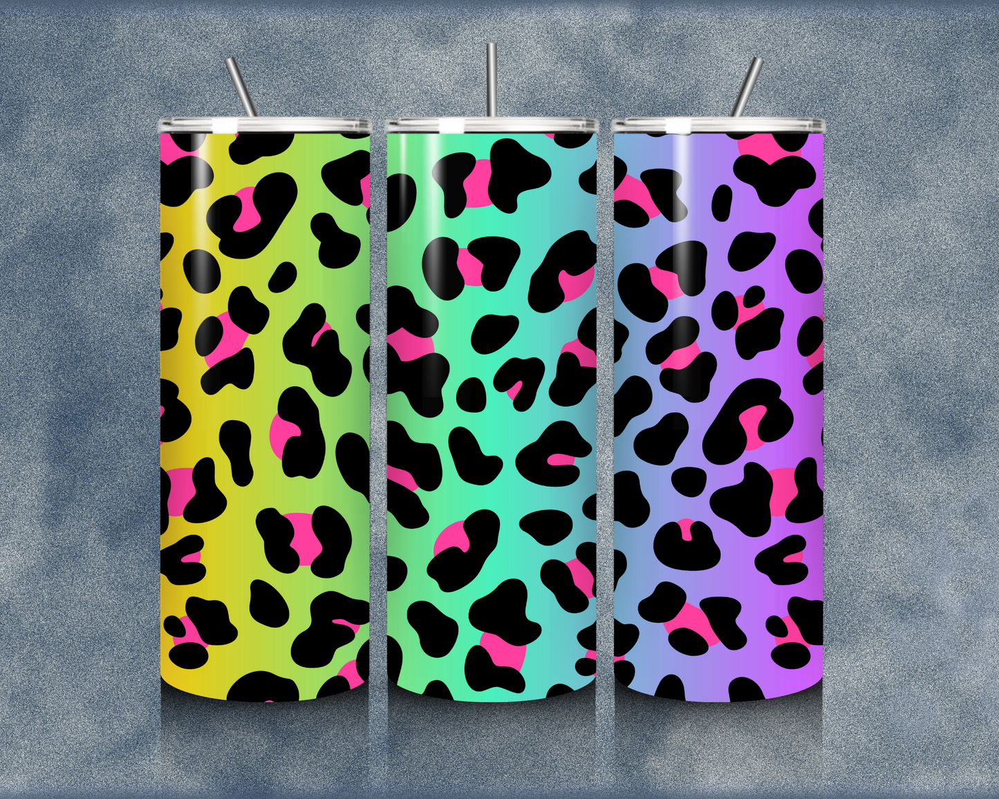 Rainbow 20oz Sublimation Tumblers
