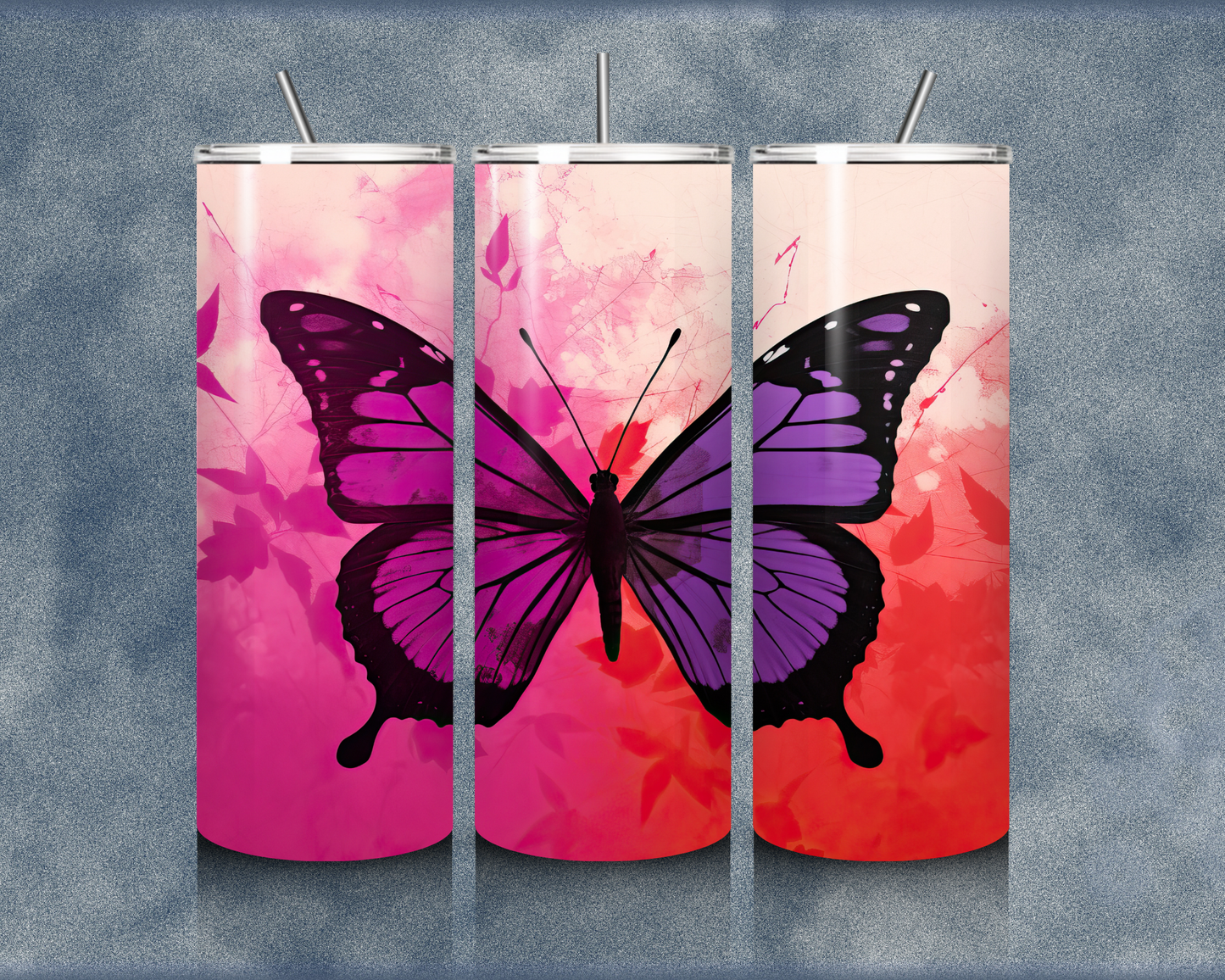 Butterfly 20oz Sublimation Tumbler