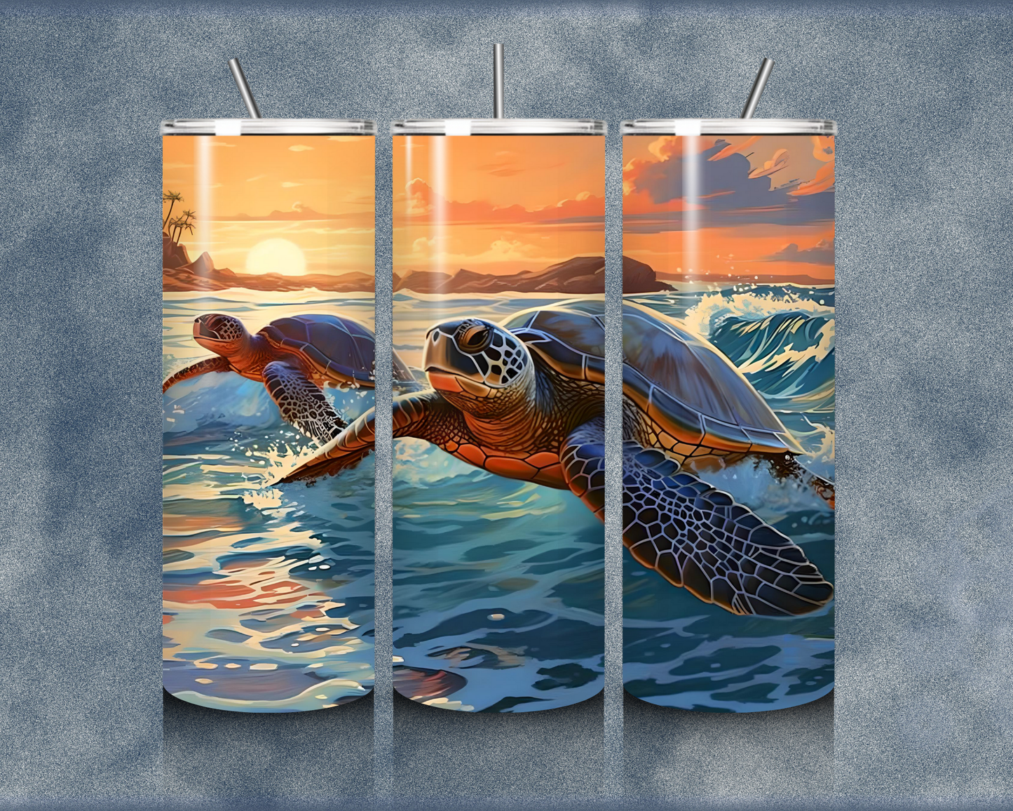 Turtle 20oz Sublimation Tumblers