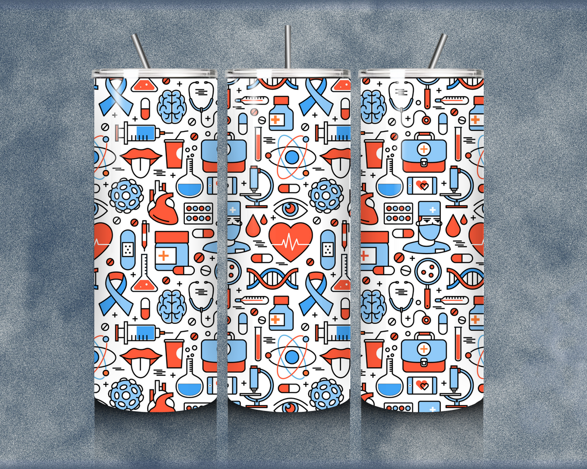 Nurse 20oz Sublimation Tumblers