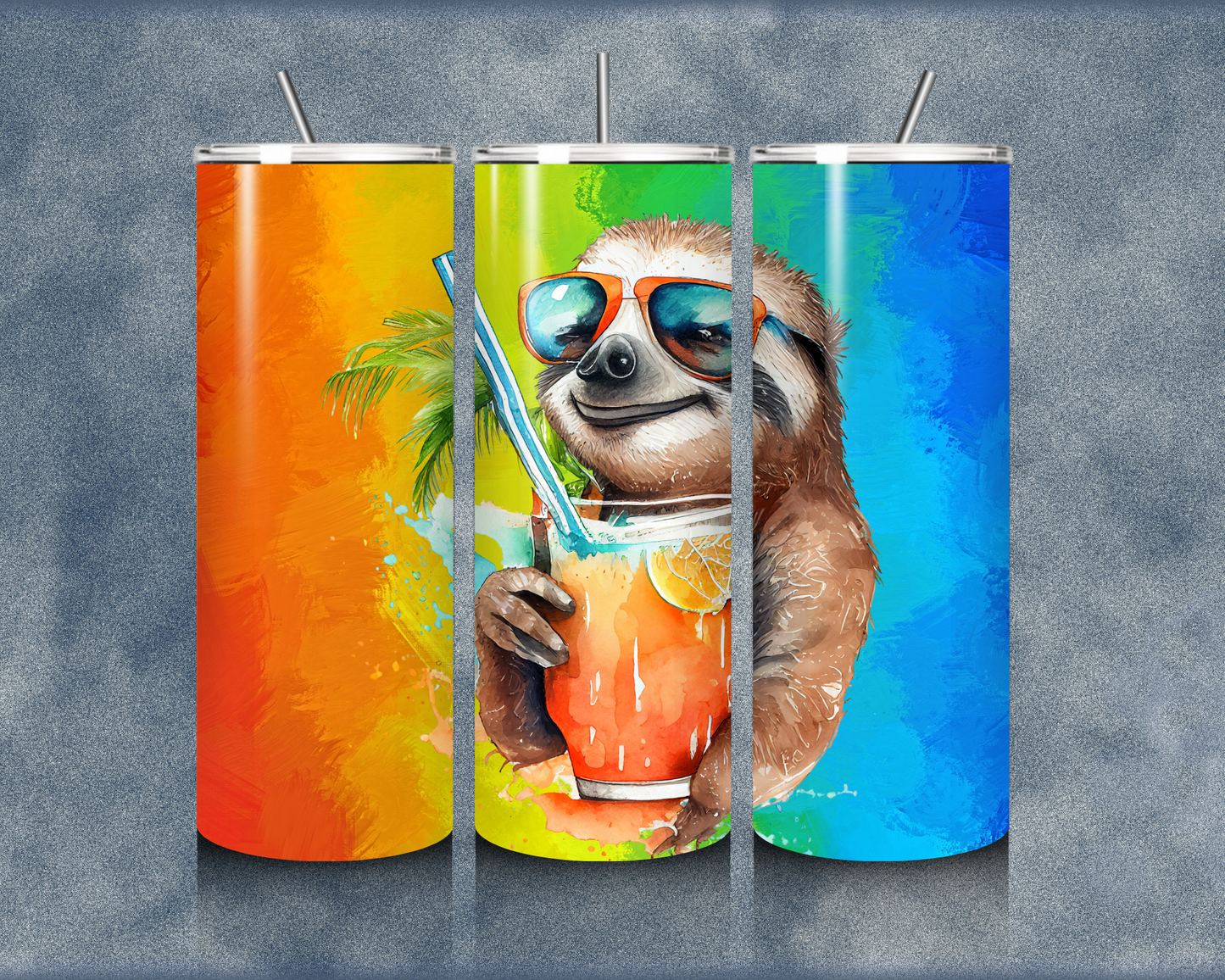 Sloth 20oz Sublimation Tumbler