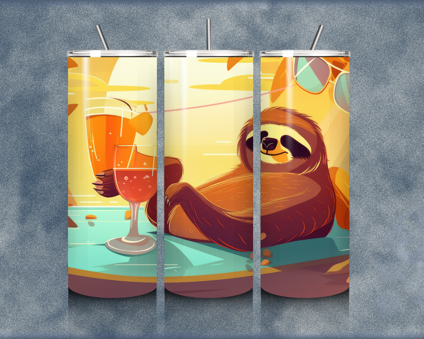 Sloth 20oz Sublimation Tumbler