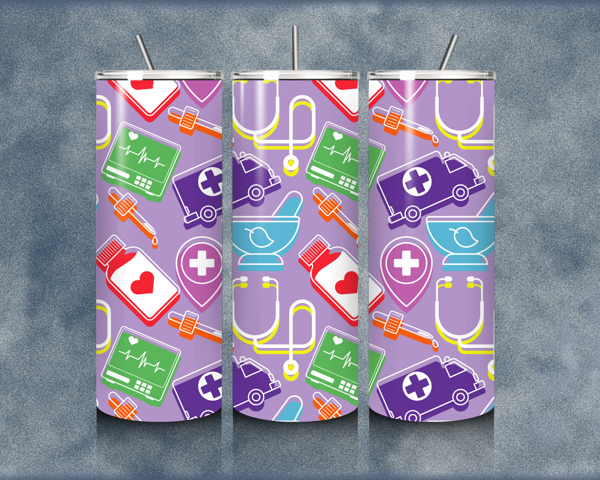 Nurse 20oz Sublimation Tumblers