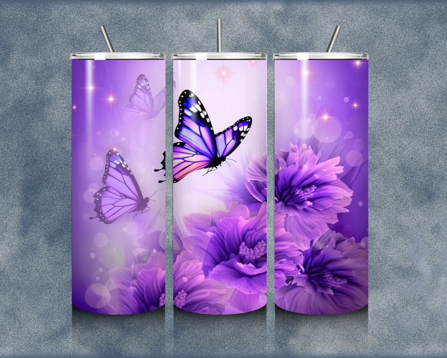 Butterfly 20oz Sublimation Tumbler