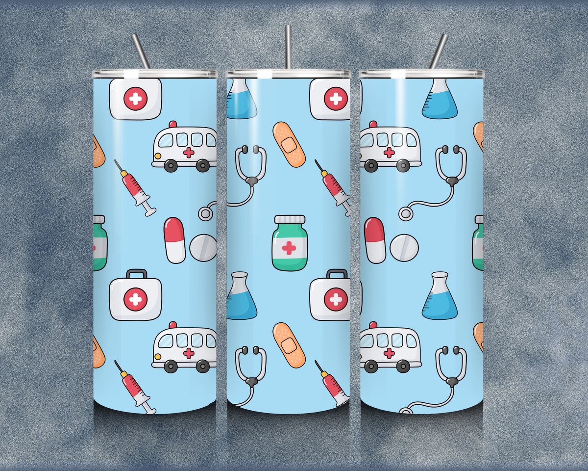 Nurse 20oz Sublimation Tumblers
