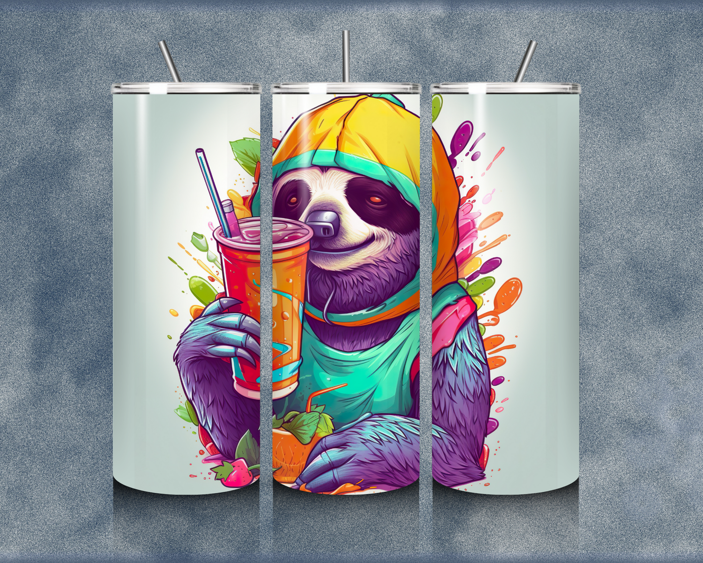 Sloth 20oz Sublimation Tumbler