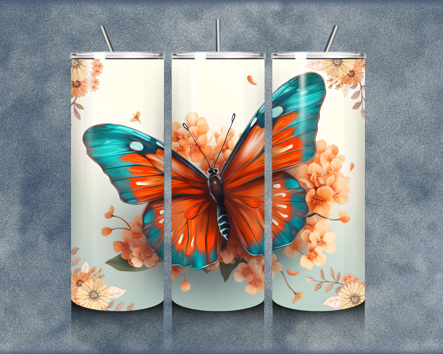 Butterfly 20oz Sublimation Tumbler