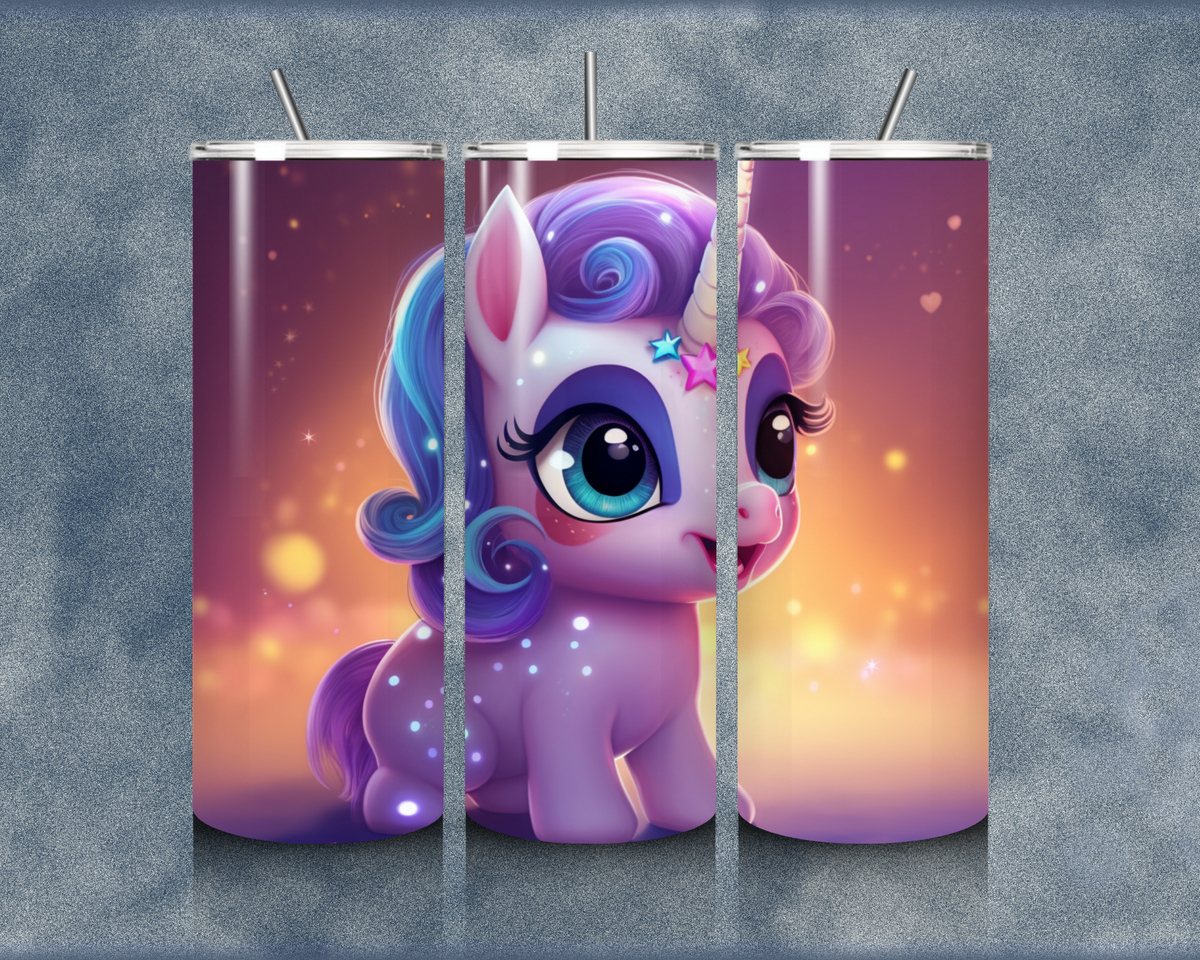 Unicorn 20oz Sublimation Tumblers