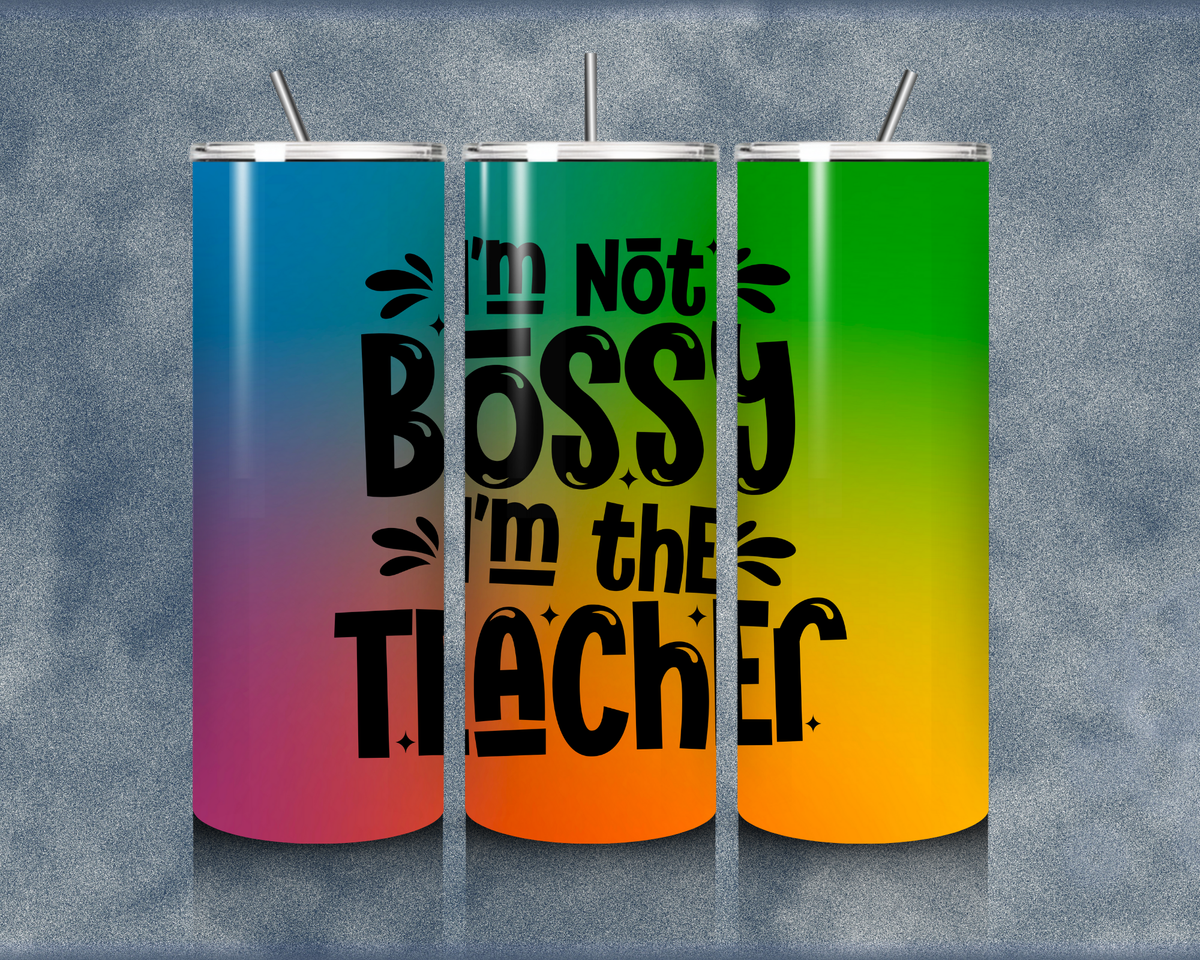 Teacher 20oz Sublimation Tumbler