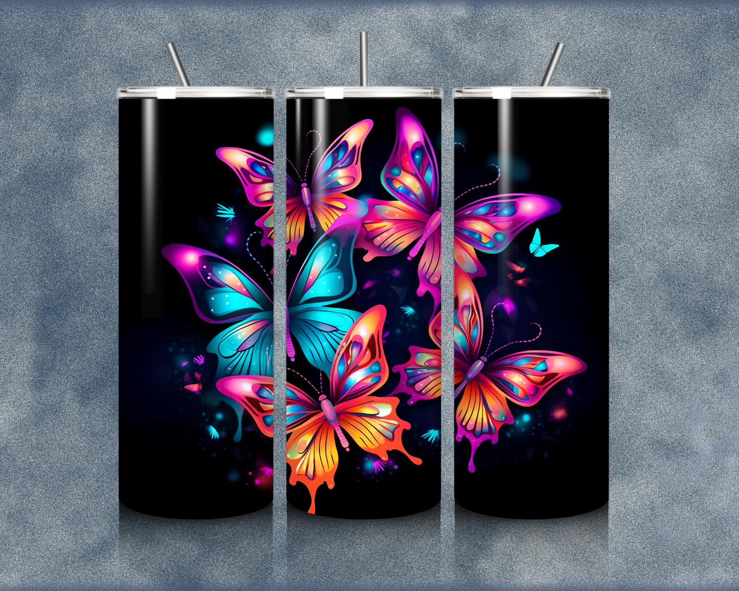 Butterfly 20oz Sublimation Tumbler
