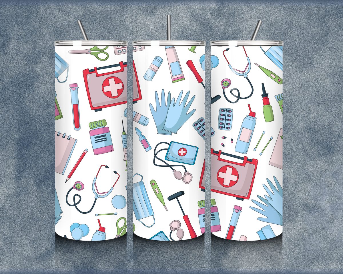 Nurse 20oz Sublimation Tumblers
