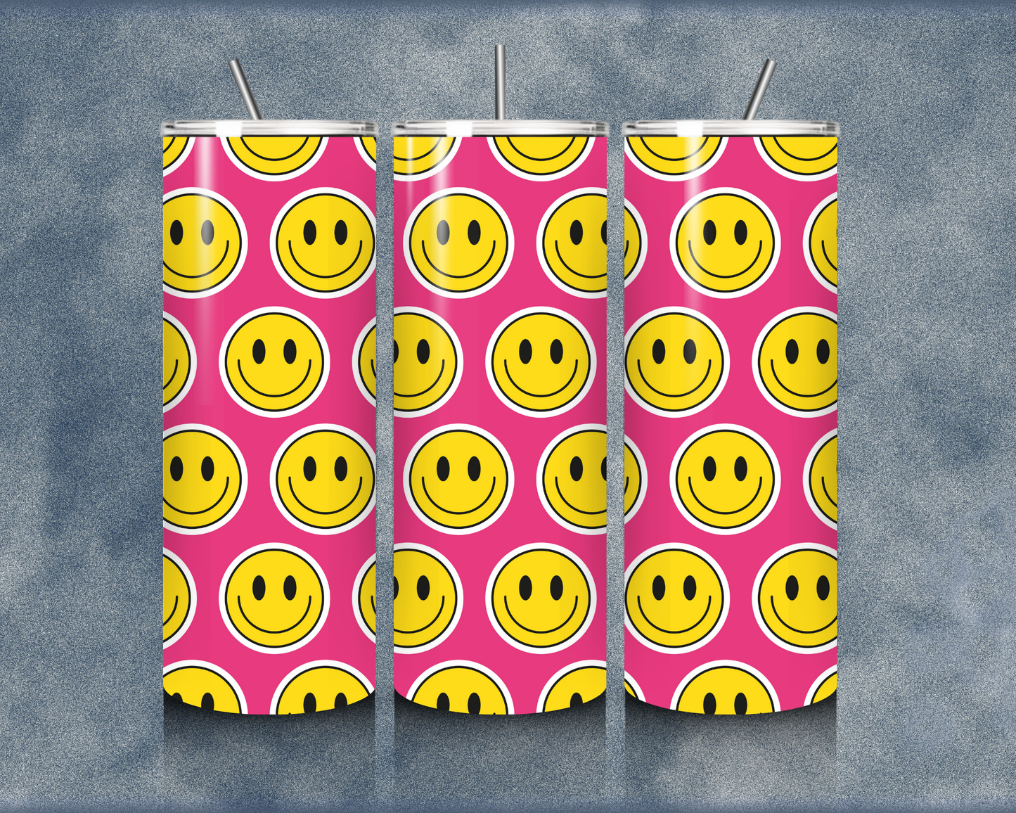 Retro Smiley 20oz Sublimation Tumbler