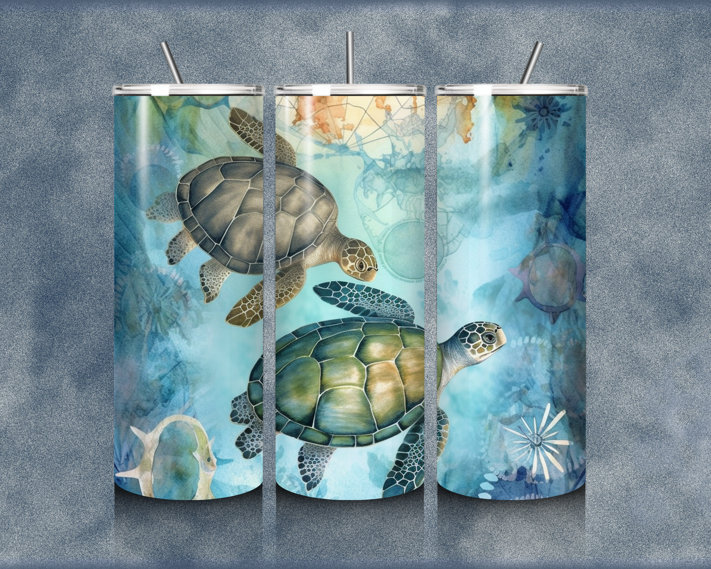 Turtle 20oz Sublimation Tumblers