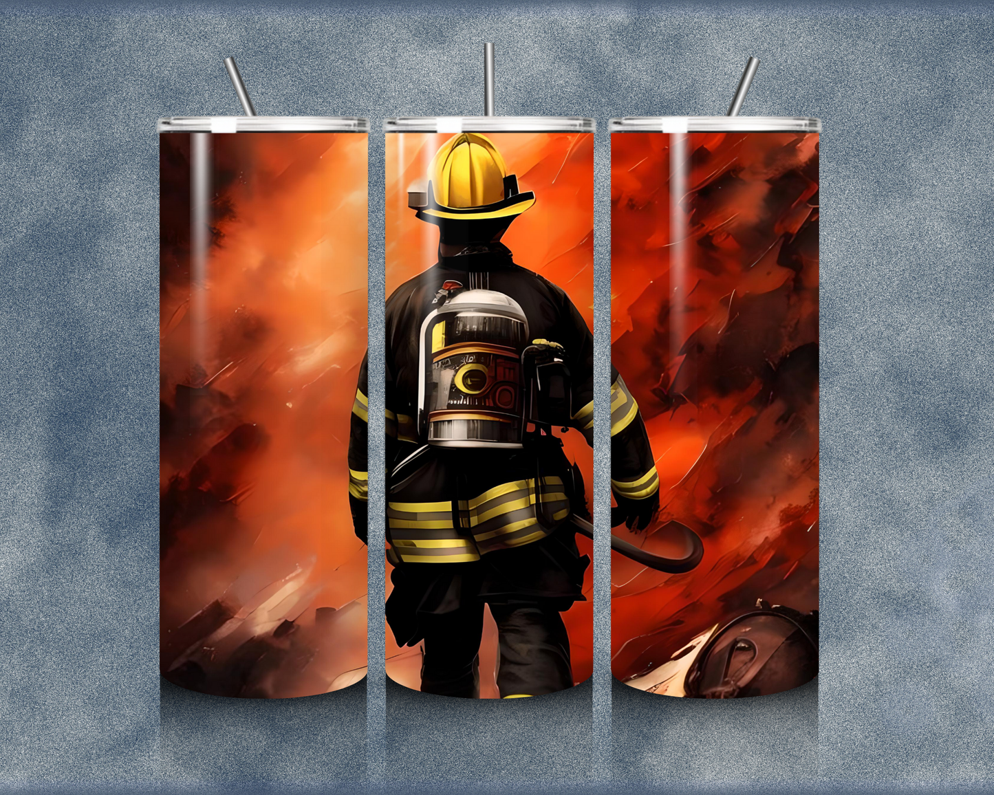 Fire Fighter 20oz Sublimation Tumblers