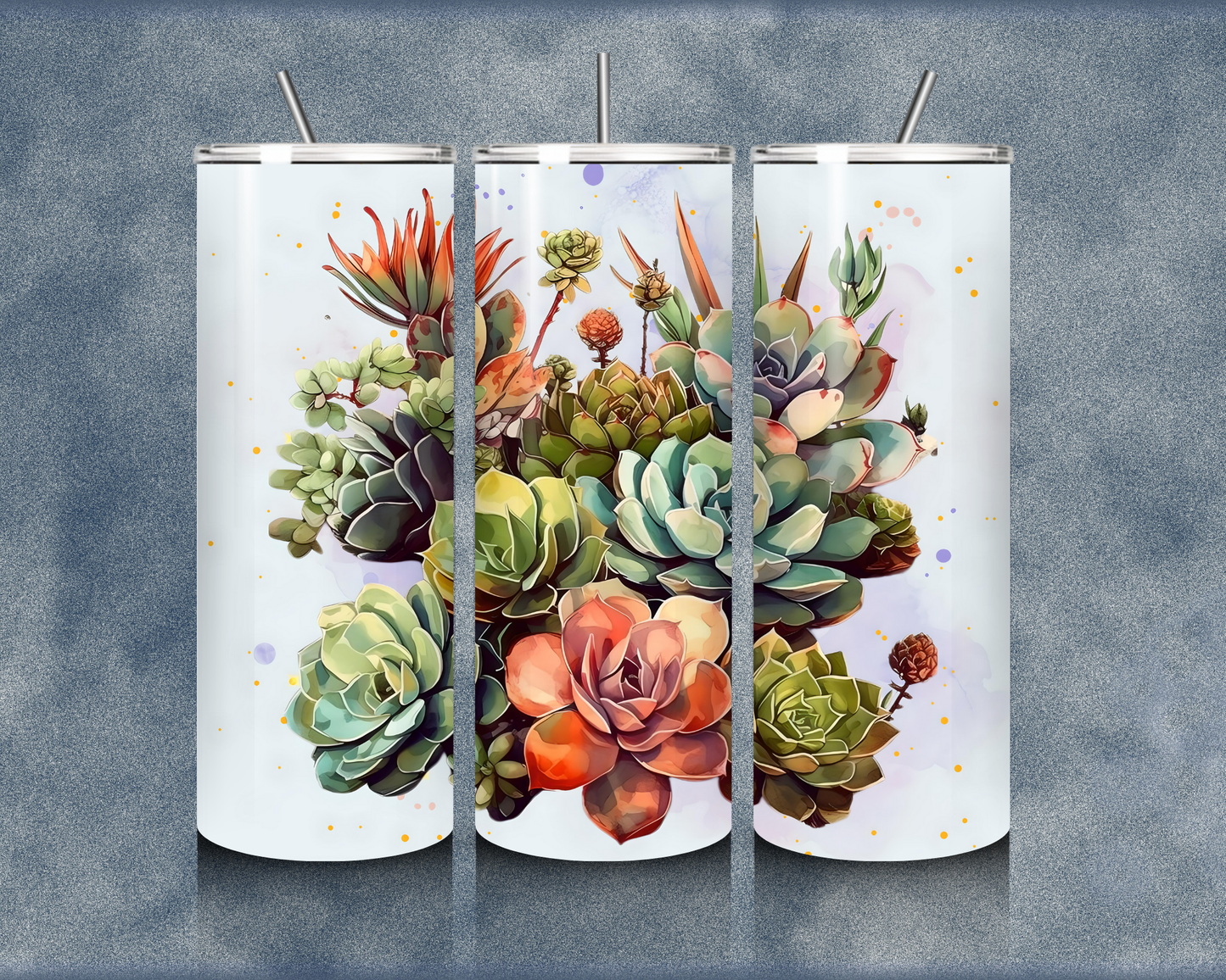 Succulent 20oz Sublimation Tumbler