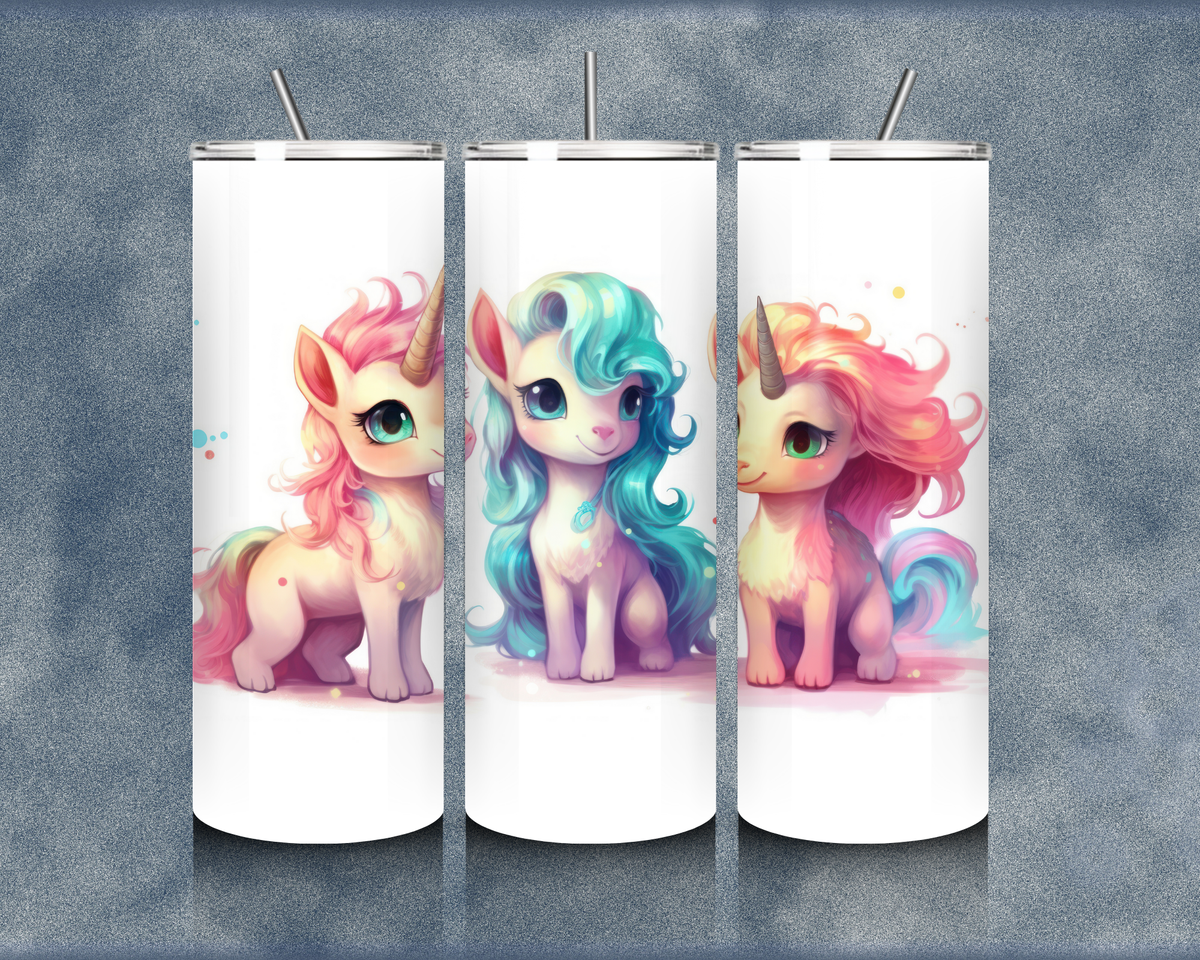 Unicorn 20oz Sublimation Tumblers