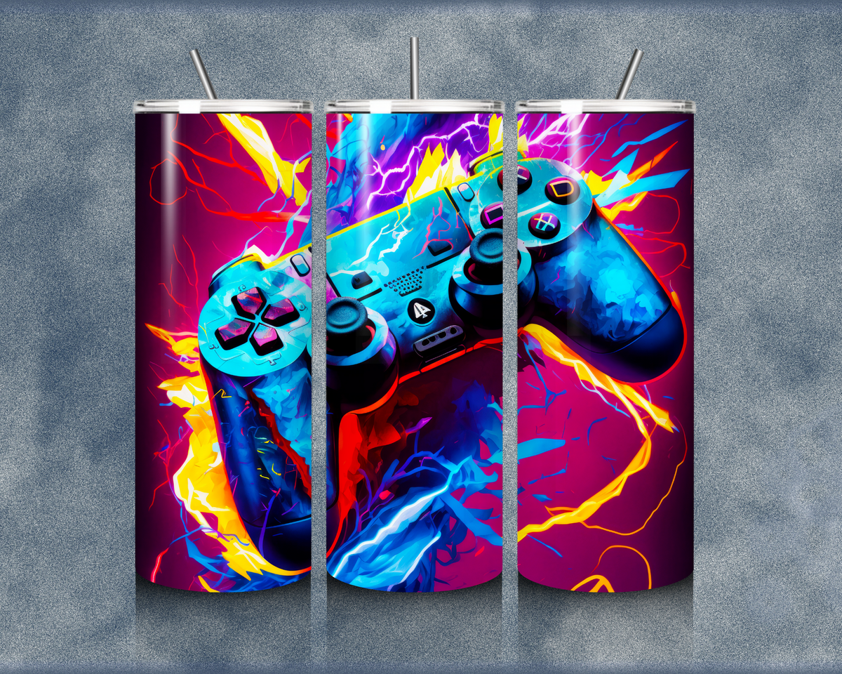 Game Controller 20oz Sublimation Tumblers