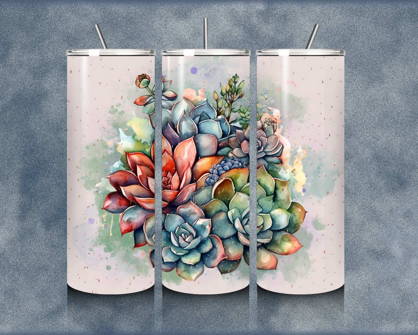 Succulent 20oz Sublimation Tumbler